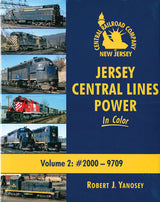 Morning Sun Books Inc 1568 Jersey Central Lines Power in Color -- Volume 2: #2000-9709 (128 Pages)