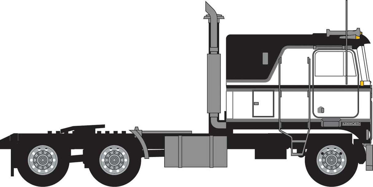 Image for 744-41055 KW K100 Flat Top Blk/Wht