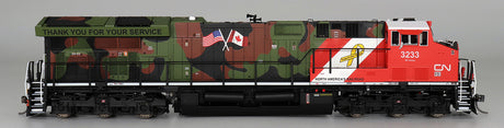 InterMountain 497109S GE ET44 "Tier 4 GEVO" Canadian National - Veterans Angled Exhaust #3233 HO Scale