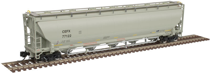 ATLAS 50004314 Trinity 5660 Covered Hopper - CEFX #77077 N Scale