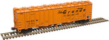 ATLAS 50005052 4180 Airslide Covered Hopper - Rio Grande (DRGW) #15941 N Scale