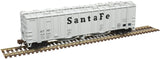 ATLAS 50005058 4180 Airslide Covered Hopper - Santa Fe (ATSF) #310651 N Scale