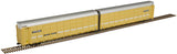 Atlas {50005180} Articulated Auto Carrier TTX - BTTX (Faded, yellow, silver, black, white) #880200 N Scale
