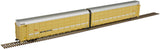 Atlas {50005195} Articulated Auto Carrier TTX - TOAX (yellow, silver, black, white, faded-red logo) #880180 N Scale