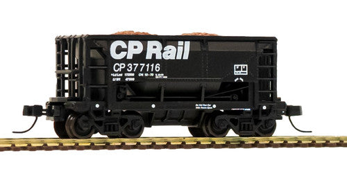 Atlas 50005752 70 Ton Ore Car CP - Canadian Pacific 377173 (black, white) N Scale