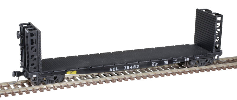 Atlas 50005783 GSI-GSC 48' Bulkhead Flatcar ACL Atlantic Coast Line #78483 N Scale