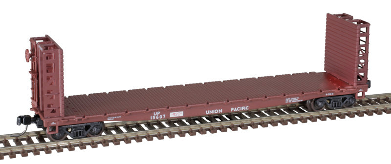 Atlas 50005804 GSI-GSC 48' Bulkhead Flatcar UP Union Pacific #15607 N Scale