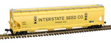 Atlas 50006020 ACF 5701 Hopper Interstate Seed Co. CRDX #1058 (yellow, black) N Scale