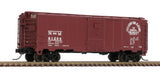 Atlas 50006100 1932 ARA 40' Steel Boxcar Nacionales de Mexico #61157 (Boxcar Red, white) N Scale