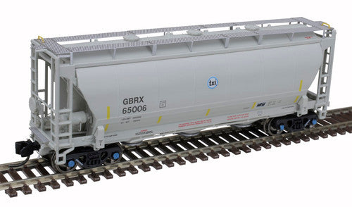 Atlas 50006216 Trinity 3230 Hopper TXI GBRX #65000 (gray, black, blue) N Scale