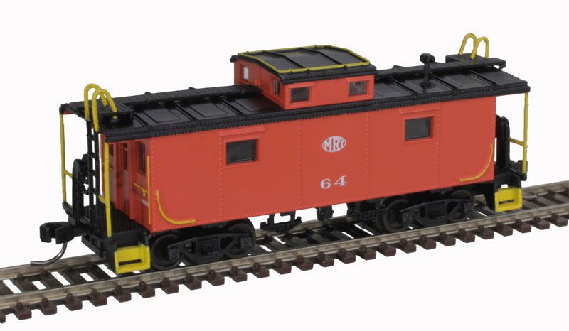 Atlas 50006317 NE-6 Caboose - Monongahela #64 (red, white, black, MRY Logo) N Scale