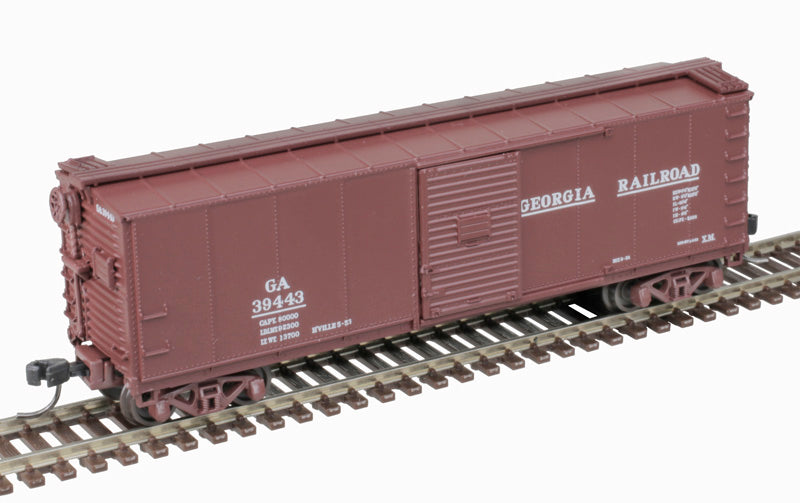 Atlas 50006394 USRA Steel Rebuilt 40' Boxcar - Georgia Railroad #39436 (Boxcar Red, white) N Scale