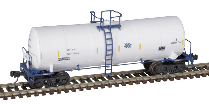 Atlas 50006465 Trinity 17,600-Gallon Corn Syrup Tank Car - Ontario Northland #7 (white, blue, yellow, Chevron Logo) N Scale