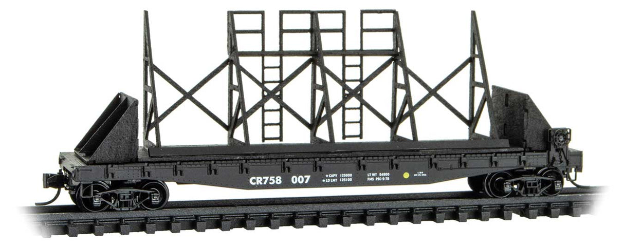 Image for 489-4500790 MOW Flatcar CR #758007
