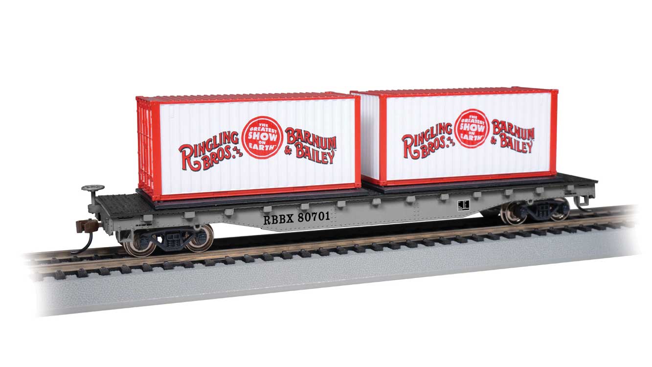 Image for 160-16615 Flatcar w/Cont RBBX#80701