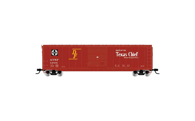 Image for 635-HR6662A 50'Box ATSF 12801
