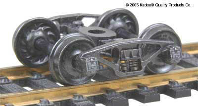 557 Kadee / Pennsylvania 2D-F8 50-Ton Trucks Metal Fully Sprung Equalized Self Centering Trucks 1 Pair /  (HO Scale) Part # 380-557
