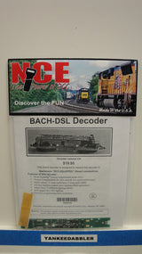 139 NCE /  Bach-Dsl Silent Running(TM) 1.3 Amp Decoders - (SCALE=HO) Part # = NCE139