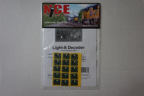 163 NCE -  Light-It Lt/Sgnl Dcdr 15 Pack / Part # 524-163