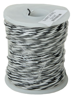 247 NCE /  Hook-Up Wire -- Black/White 100'  3 (SCALE=ALL) Part # = 524-247