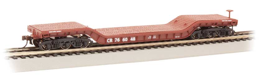 Image for 160-18342 52' Flatcar CR #766048