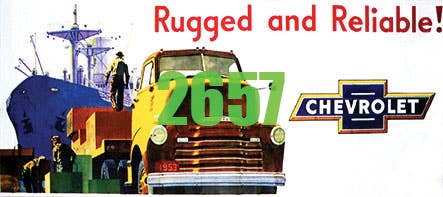 Image for 293-2657 Billboard 1953 Chevrolet
