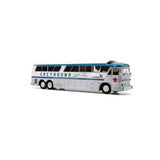 Iconic 87-0341 5-Bus Set - Assembled -- Greyhound Canada Tribute (5 Different Schemes) HO Scale
