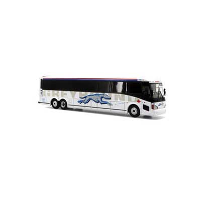 Iconic 87-0341 5-Bus Set - Assembled -- Greyhound Canada Tribute (5 Different Schemes) HO Scale