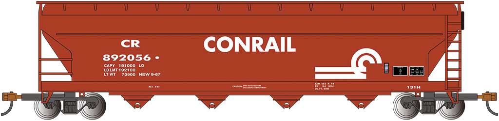 Image for 160-17560 56' 4-Bay CF Hopper CR
