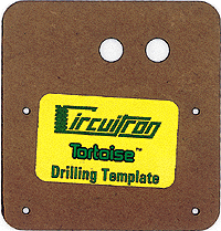 Circuitron 6190 Tortoise Drilling Template All Scales