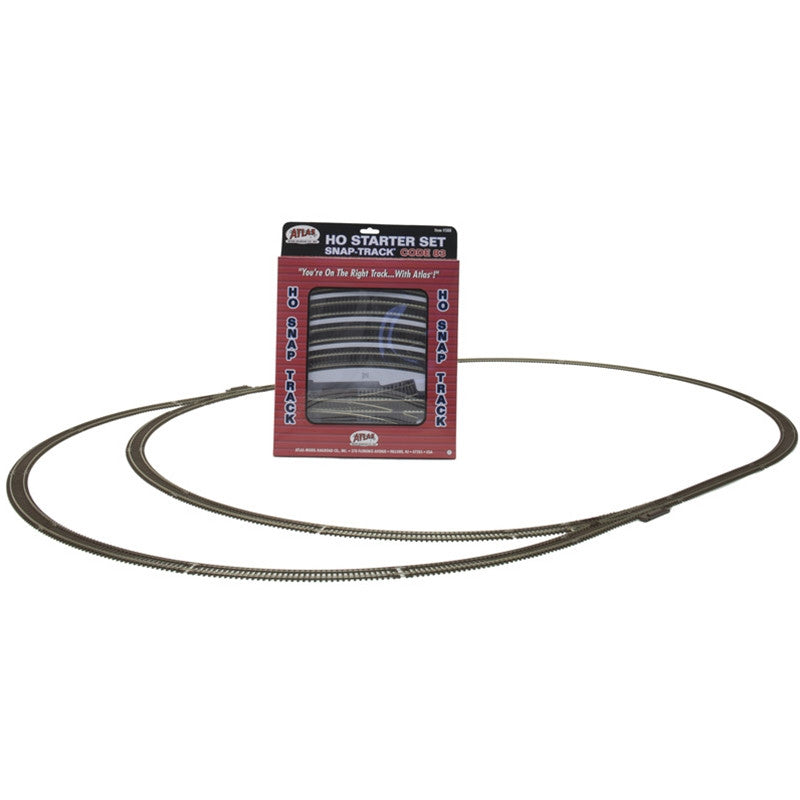 Atlas 588 Code 83 SNAP TRACK STARTER SET HO Scale – YankeeDabbler