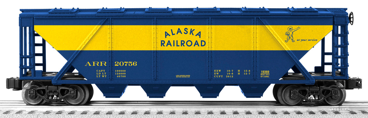 Lionel 6-19369 Alaska Quad Hopper (O Scale)