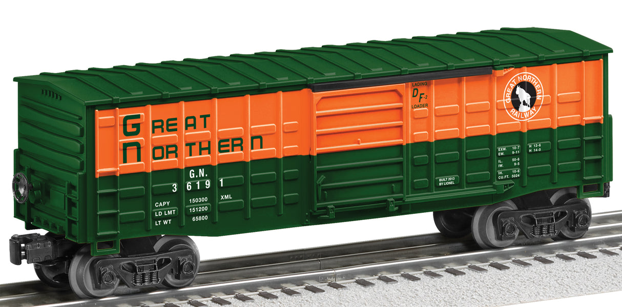 Lionel 6-36191 Great Northern Waffle-Sided Boxcar (O Scale)