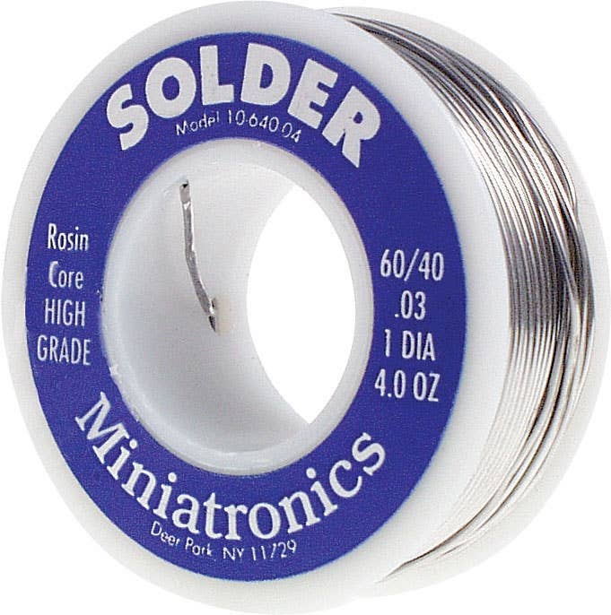Image for 475-1064004 Rsn core solder 60/40 4oz