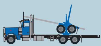 Image for 744-47984 Ptrblt 379 Log w/Trlr Blu