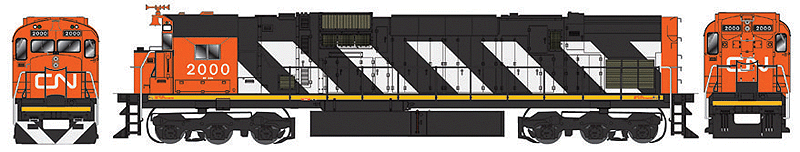 Bowser 23439 ALCO C630M CN - Canadian National #2000 - DCC & Sound HO Scale