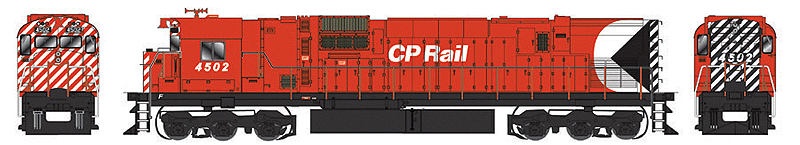 Bowser 23452 ALCO C630M CP - Canadian Pacific #4505 Dofasco Trucks - DCC & Sound HO Scale