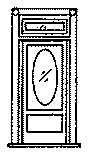Image for 300-5042 Door Res Oval Wndw/F/T 2/