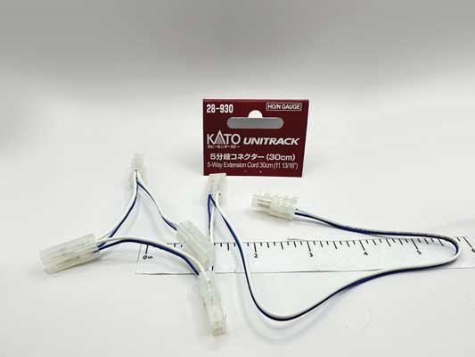 Kato 28-930 Unitrack 5-Way Extension Cord 28930