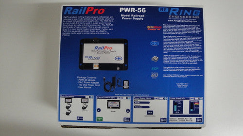 PWR56 Ring Engineering / RailPro Power Supply 56W (Scale=ALL) YANKEEDABBLER Part # = 634-PWR56