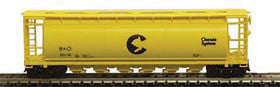 Bowser 37846 Cylindrical Hopper Chessie System B&O #835073 N Scale