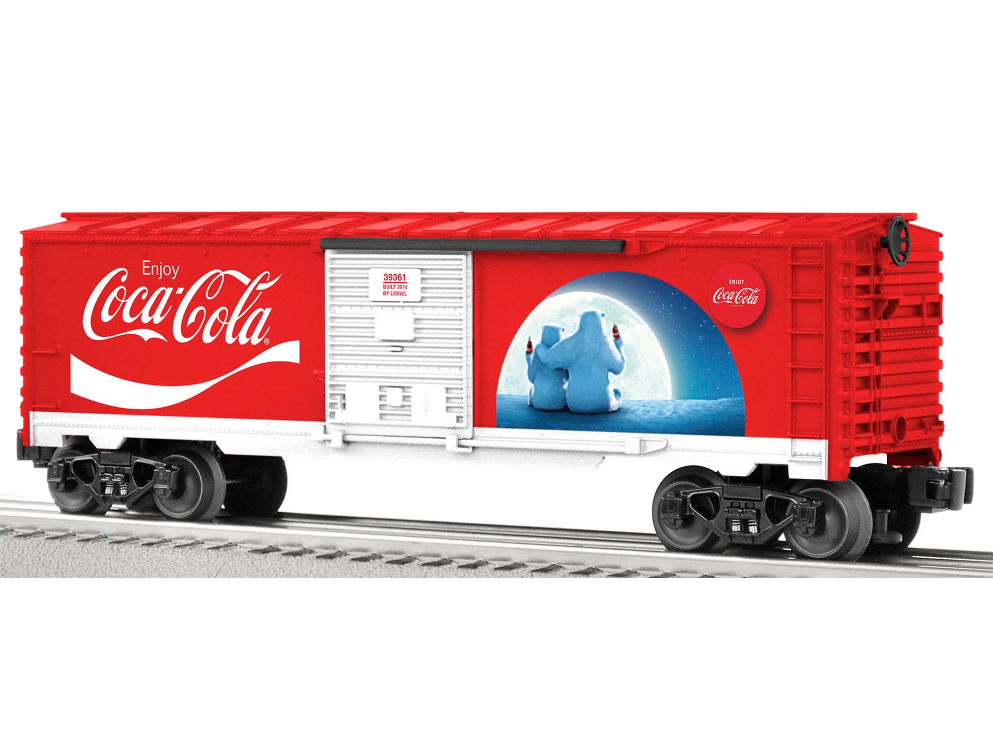 Lionel 6-39361 COKE® POLAR BEAR BOXCAR O Scale – YankeeDabbler