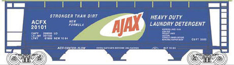 Bowser 37847 Cylindrical Hopper ACFX - AJAX #20101 N Scale