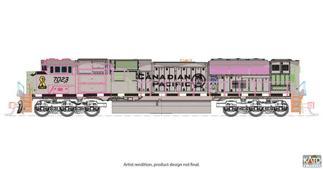 Image for 381-1768544 SD70ACu CP 7023