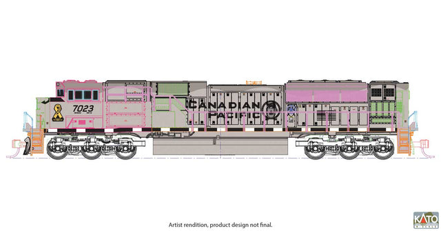 Image for 381-1768544 SD70ACu CP 7023