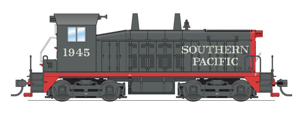 BLI 6732 EMD NW2, SP Southern Pacific #1945, Gray & Scarlet, Paragon4 Sound & DCC, HO Scale