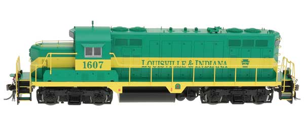 InterMountain 49832S-02 GP16 L&I Louisville & Indiana (green, yellow) #1610 HO Scale