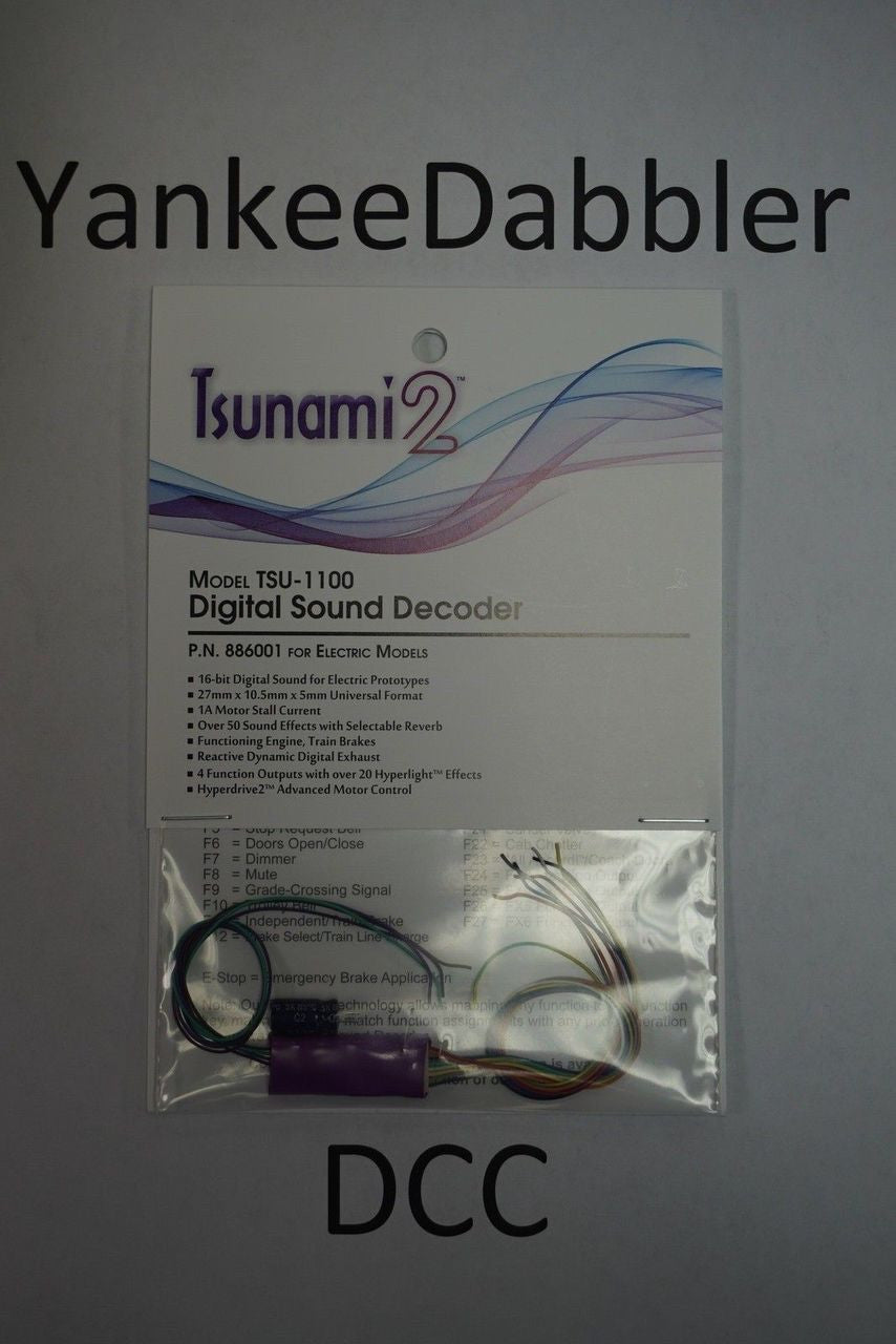 Get Tsunami2 TSU-1100 1-Amp Decoders 886001 in Bellmawr, NJ – YankeeDabbler