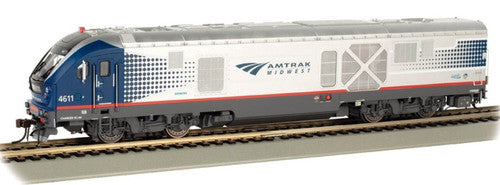 Bachmann 67902 SC-44 Charger Amtrak Midwest #4611 TCS WOW Sound HO Scale