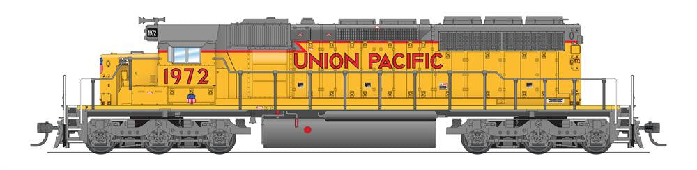 BLI 6795 SD40-2 UP - Union Pacific #1984 Broadway Limited Paragon 4 w/Sound & DCC HO Scale